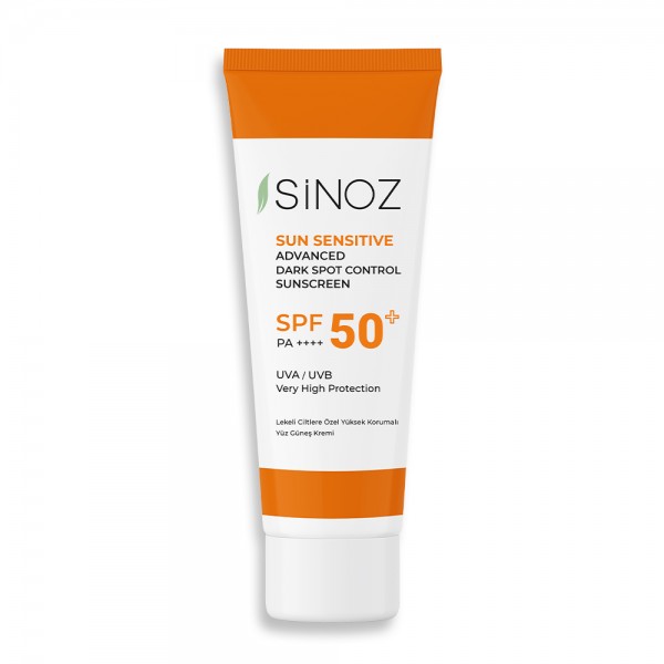 Sinoz SPF 50+ Yüz Güneş Kremi- Tüm Cilt Tipleri için Yüksek Koruma